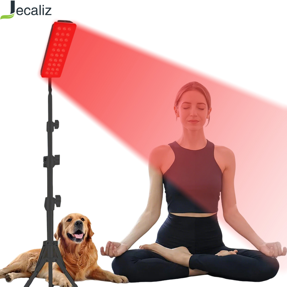Galvanic Skin Sensor - โคมไฟบำบัดด้วยแสงสีแดง LED แสงอินฟราเรด 660 นาโนเมตรและ 850