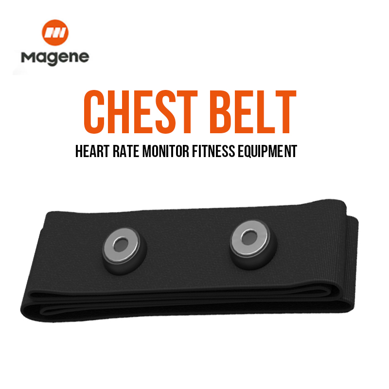 Breath Rate Monitor - Magene สายรัดหน้าอกเครื่องวัดชีพจรบลูทูธ4.0อุปกรณ์ฟิตเนสเข็มขัดที่เข้ากันได้สำหรับ Garmin Bryton Sports BAND