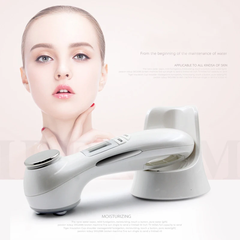 Galvanic Skin Sensor - เครื่องนวดยกกระชับใบหน้าแบบมัลติฟังก์ชันด้วยคลื่นไฟฟ้าโฟตอนคลื่นความถี่รังสี LED