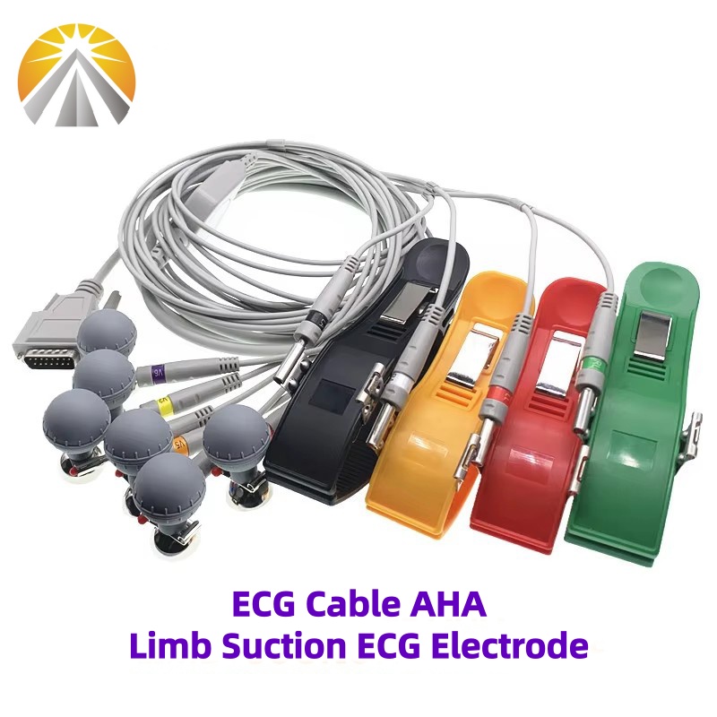 Ecg Patch Monitor - สาย ECG สำหรับเครื่อง Nihon Kohden Biocare