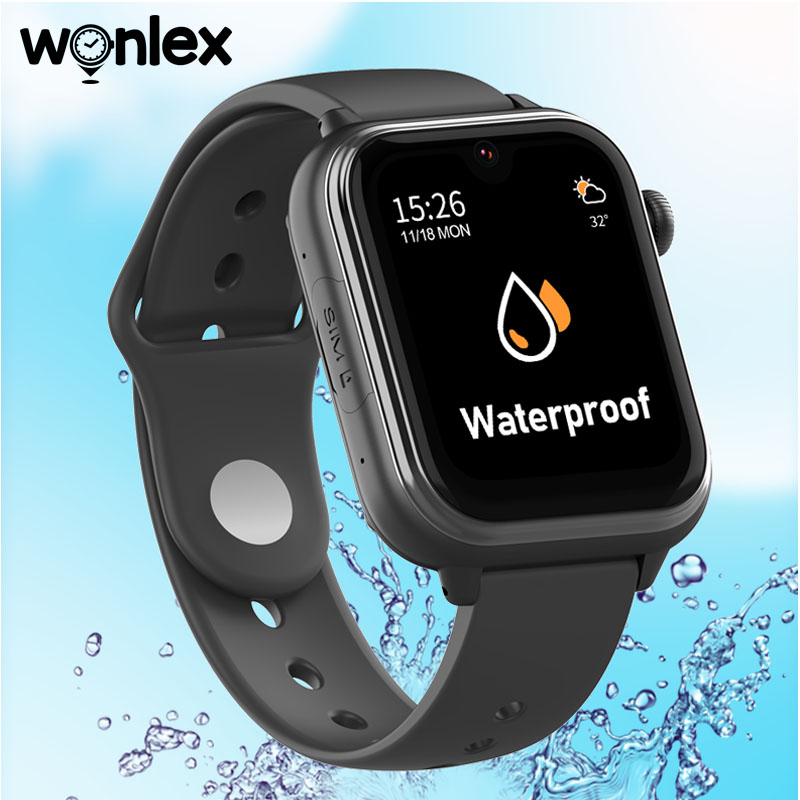 Fall Detection Watch - นาฬิกาอัจฉริยะสำหรับเด็ก Wonlex KT37 พร้อม GPS ผู้ช่วยเสียง