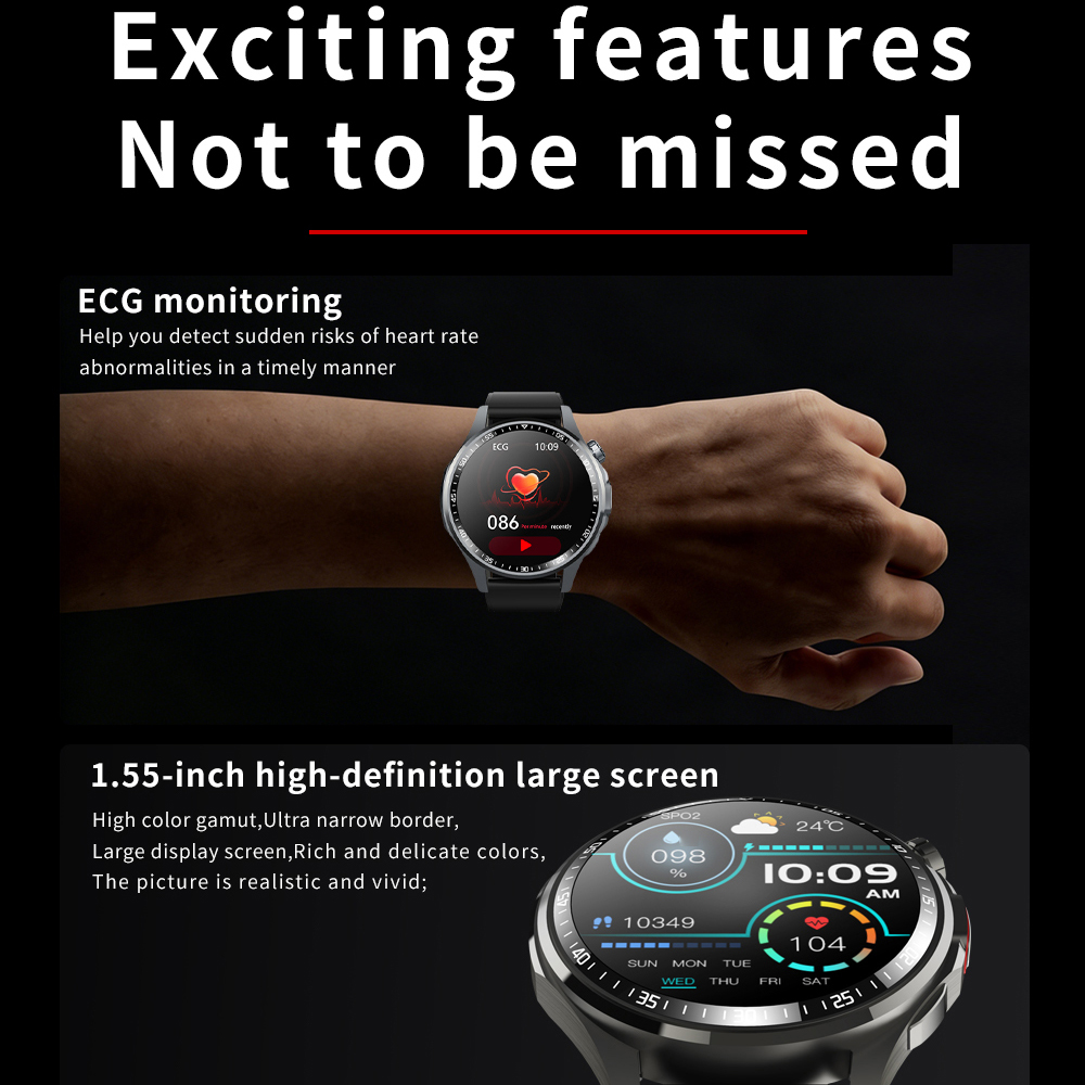 นาฬิกาสมาร์ทวอทช์สำหรับผู้ชาย  - Fall Detection Watch บทวิจารณ์และราคา