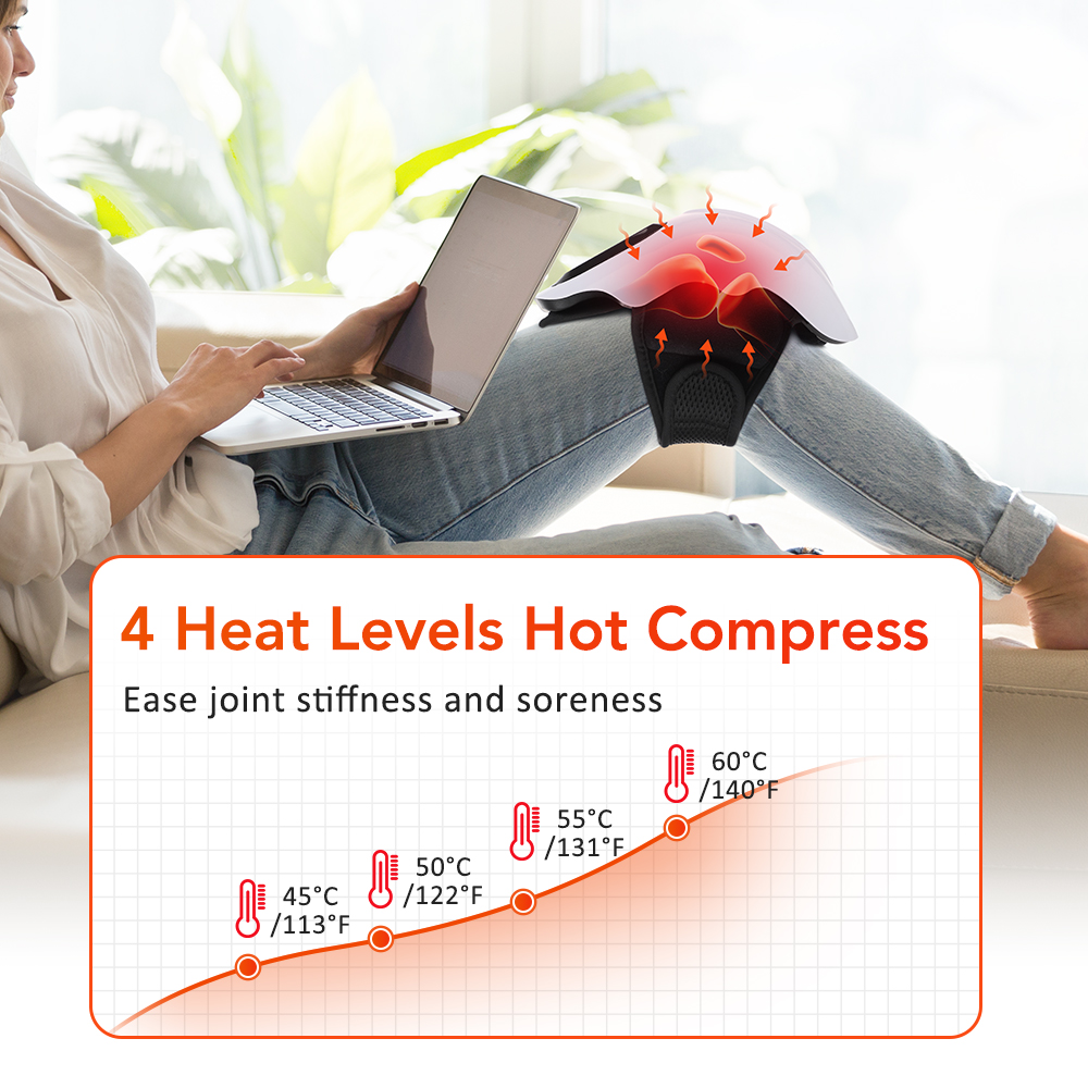 เครื่องนวดเข่าอินฟราเรดพร้อมระ - Smart Knee Wrap บทวิจารณ์และราคา