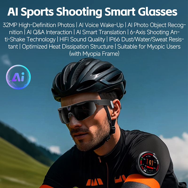 แว่นตาอัจฉริยะสำหรับปั่นจักรยา - Smart Glasses Lens บทวิจารณ์และราคา