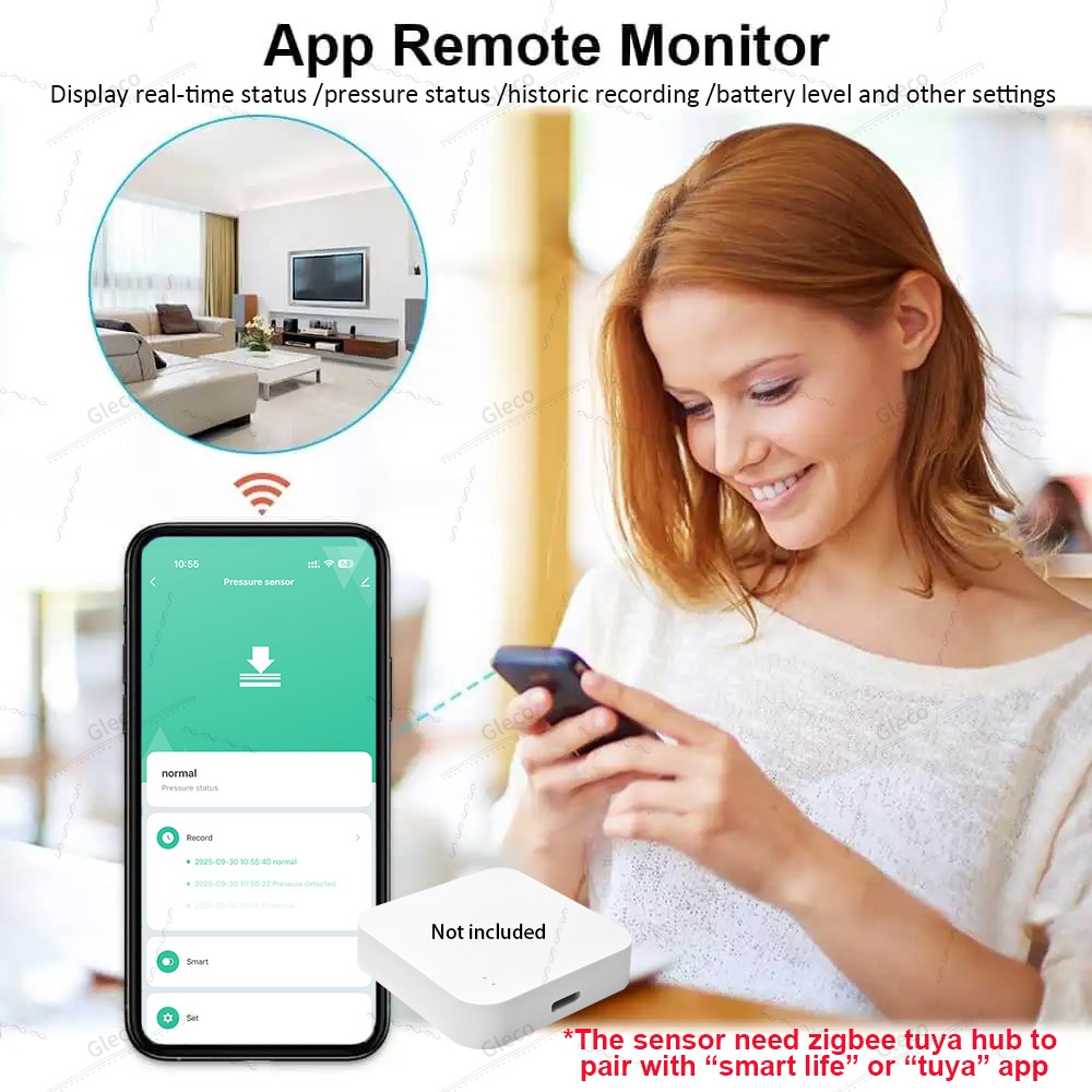 เซ็นเซอร์วัดแรงดัน Zigbee ตรวจ - Smart Insole Pressure บทวิจารณ์และราคา
