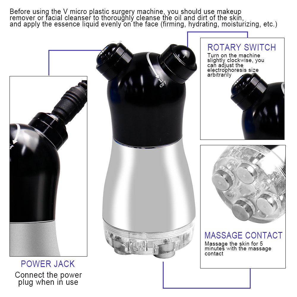 เครื่องนวดหน้าและผิวกายแบบพกพา - Galvanic Skin Sensor บทวิจารณ์และราคา