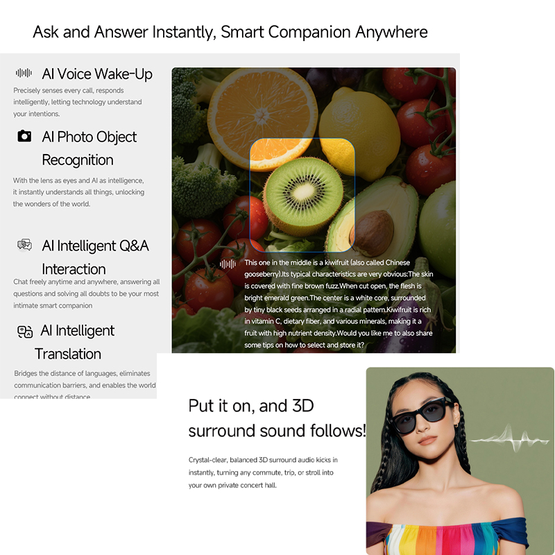 แว่นตาอัจฉริยะ AI ปี 2026 กล้อ - Smart Glasses Lens บทวิจารณ์และราคา