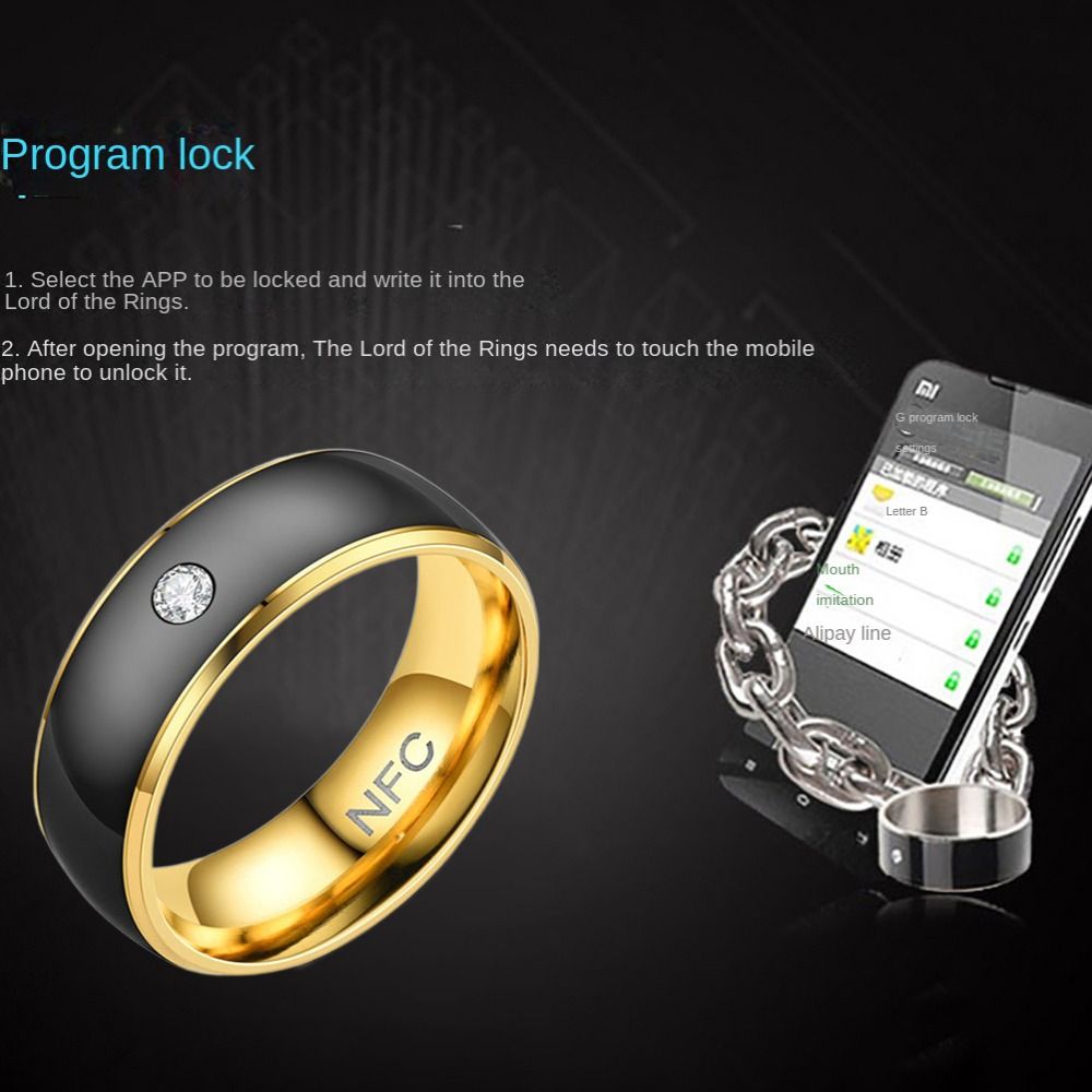 มัลติฟังก์ชั่ nfc สมาร์ทแหวนสแ - Smart Ring Nfc Pay บทวิจารณ์และราคา