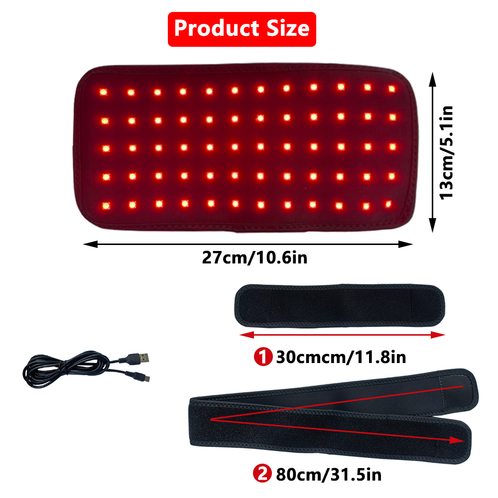 2025 ใหม่ 60 LEDs สีแดงและแสงอ - Galvanic Skin Sensor บทวิจารณ์และราคา
