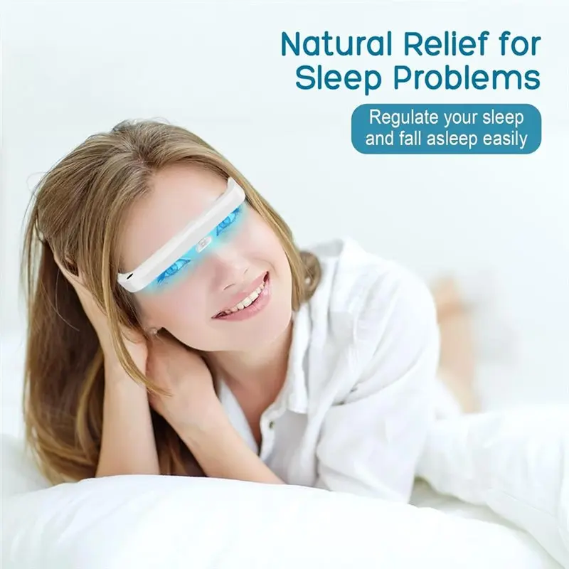แว่นตาบำบัดแสง SAD สีแดง-น้ำเง - Light Therapy Glasses บทวิจารณ์และราคา