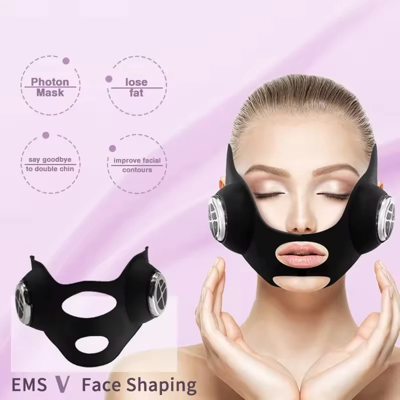 หน้ากากยกกระชับใบหน้าด้วย EMS  - Galvanic Skin Sensor บทวิจารณ์และราคา