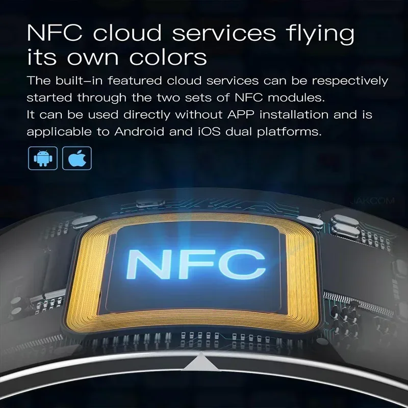 ใหม่ jakcom R4แหวนสมาร์ทสแตนเล - Smart Ring Nfc Pay บทวิจารณ์และราคา