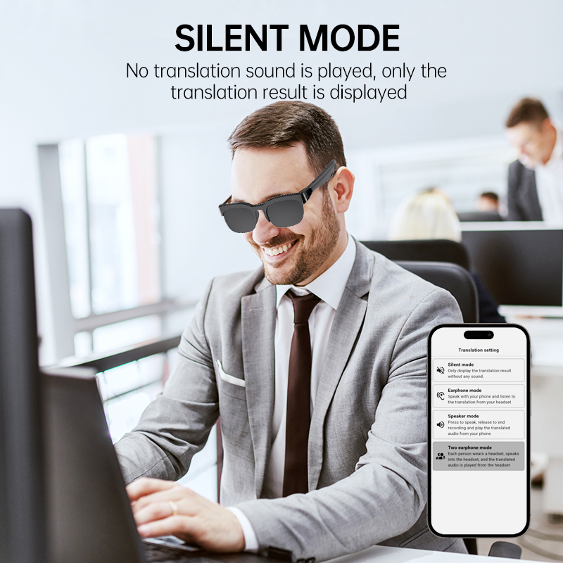 แว่นตากันแดดอัจฉริยะบลูทูธแบบเ - Smart Glasses Lens บทวิจารณ์และราคา