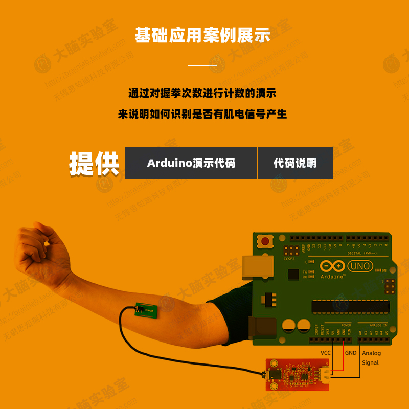 เซ็นเซอร์ไฟฟ้ากล้ามเนื้อไฟฟ้าแ - Muscle Sensor Emg บทวิจารณ์และราคา