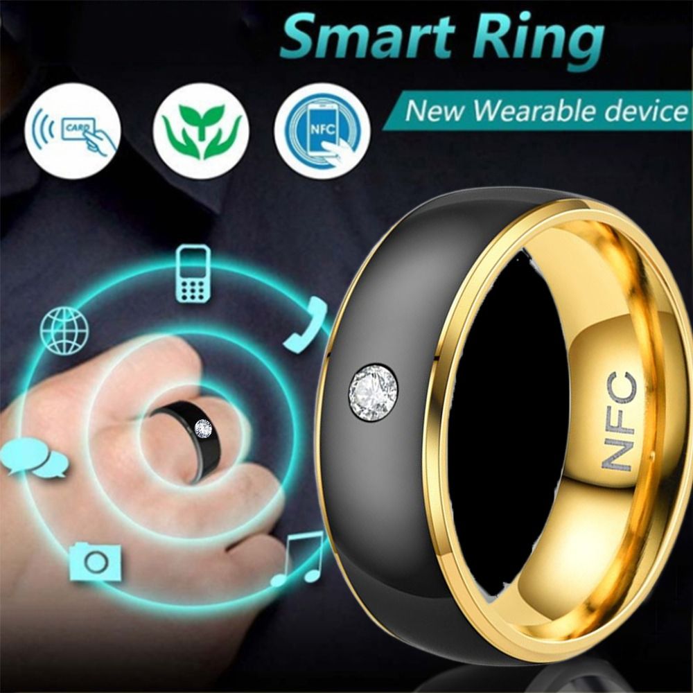 แหวนสมาร์ท NFC สแตนเลสสตีลอเนก - Smart Ring Nfc Pay บทวิจารณ์และราคา