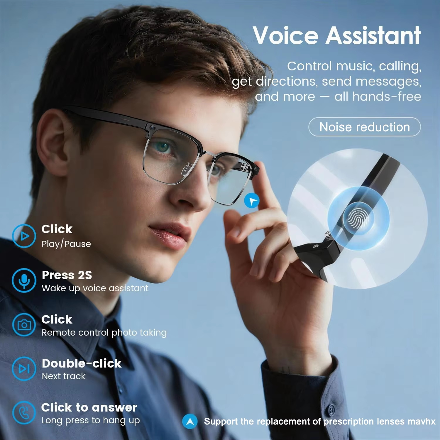 แว่นตาอัจฉริยะรุ่นใหม่ปี 2026  - Smart Glasses Lens บทวิจารณ์และราคา
